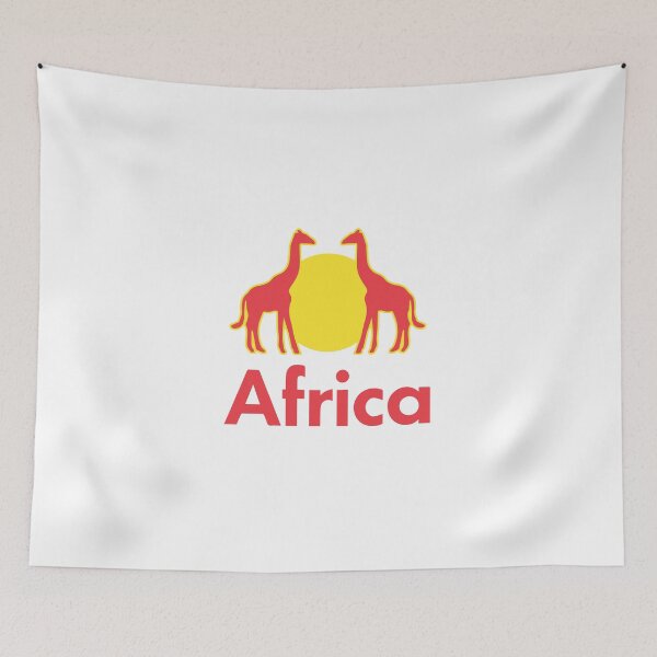 Item preview, Red African Giraffe  designed and sold by KeepMoving.