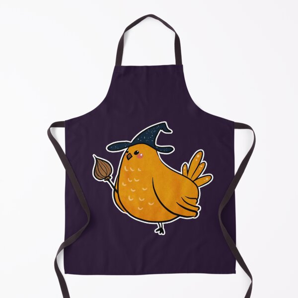 Item preview, Witch Bird with Broom designed and sold by Natalie Viola .