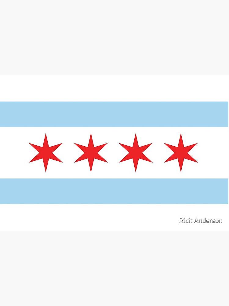 Chicago Flag T-shirt for Sale by trumoose, Redbubble