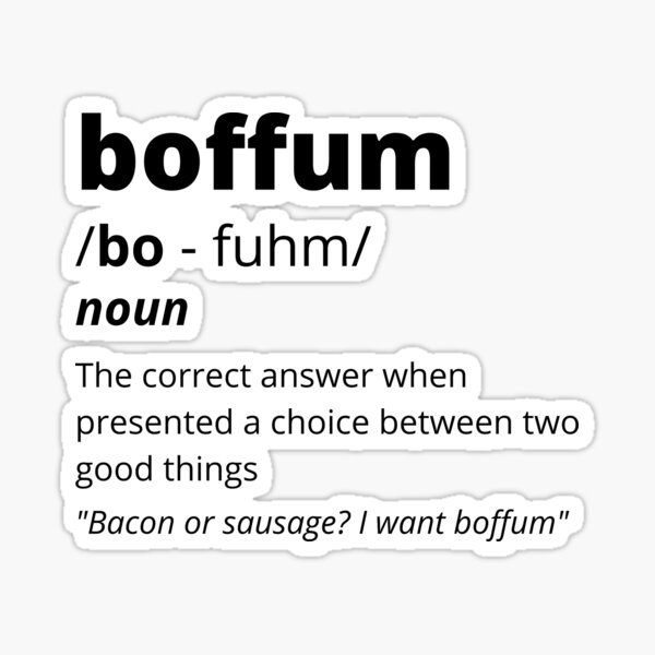 Item preview, Boffum Definition Country Grammar Funny designed and sold by cheekygeek.
