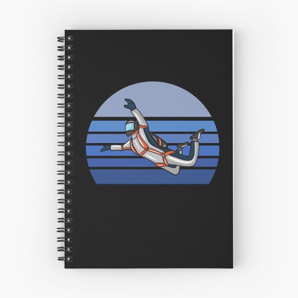 Item preview, Retro Blue Skydiver designed and sold by Whynot123.