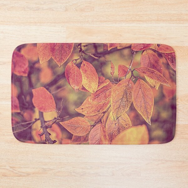 Item preview, Beautiful Orange and Brown Fall Leaves Photograph  designed and sold by ToriaScarlett.