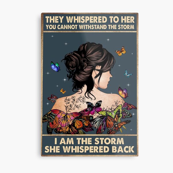 They Whispered to Her Metal Print