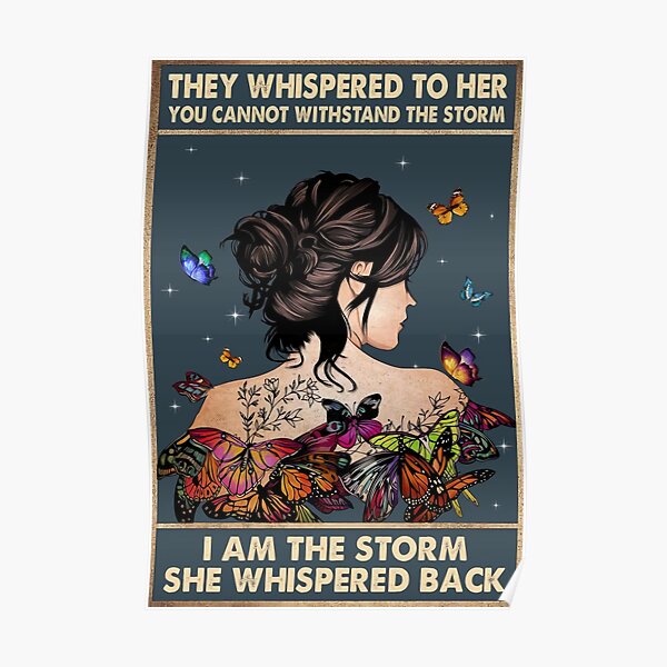 They Whispered to Her Poster