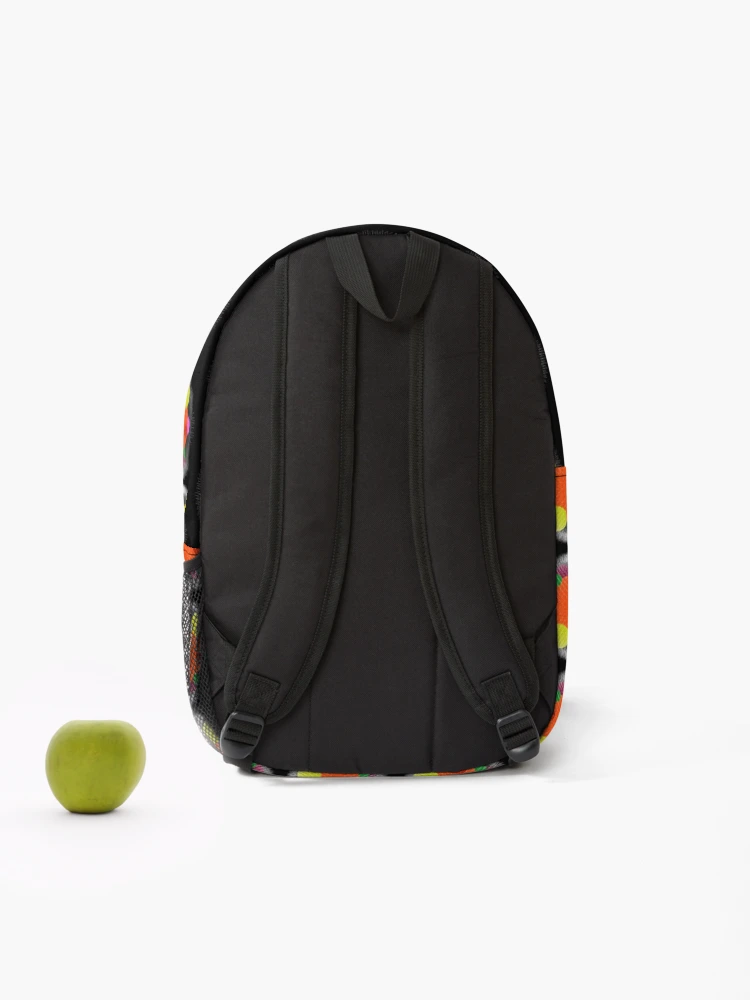 Thumbnail 2 of 3, Backpack, Colorful Abstract Sphere Circle designed and sold by RamiBeans.