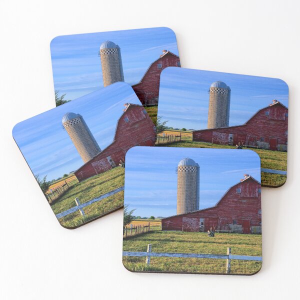 Item preview, Soybeans And Red Barns 2 designed and sold by LynyrdSky.