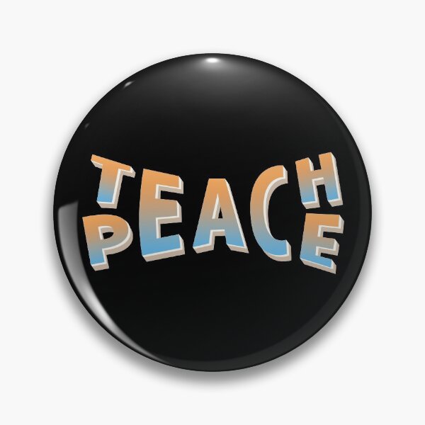 Item preview, Teach peace designed and sold by portokalis.