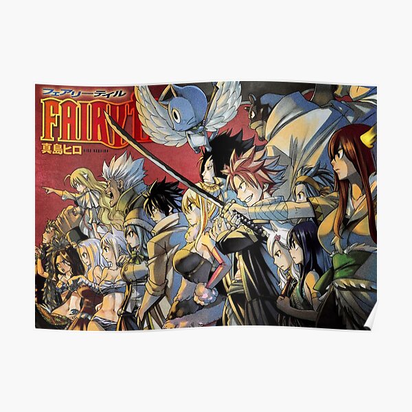 Fairy Tail Posters Redbubble