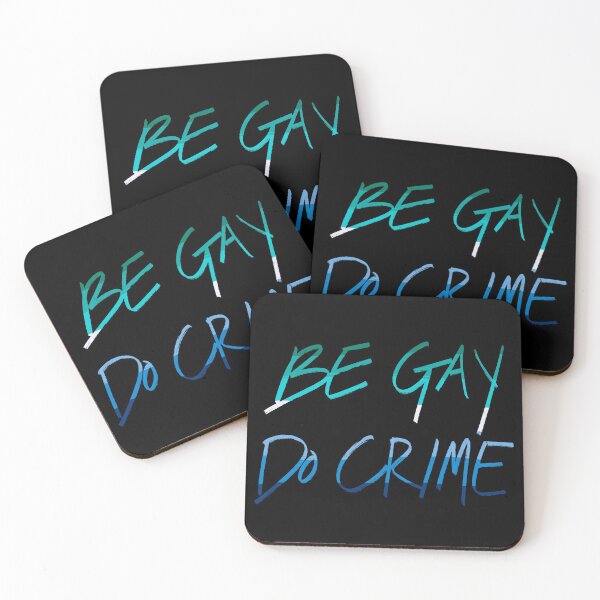 Item preview, Be Gay Do Crime (mlm) designed and sold by Alex Tal.