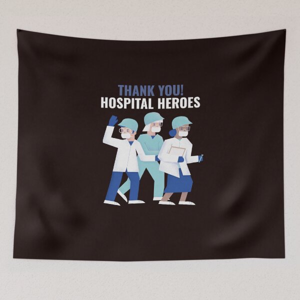 Item preview, Fake doctors real friends - Hospital Heroes designed and sold by youngdstag.