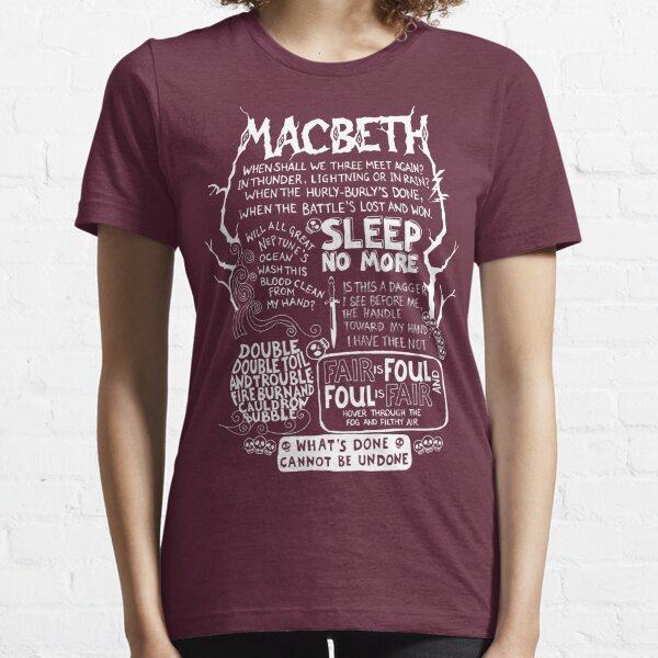 macbeth tshirt design