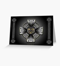 Celtic cross Greeting Card