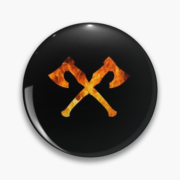 Item preview, Axe Throwing Fire Silhouette designed and sold by Whynot123.