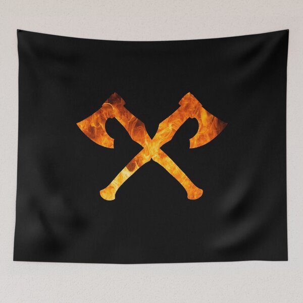 Item preview, Axe Throwing Fire Silhouette designed and sold by Whynot123.