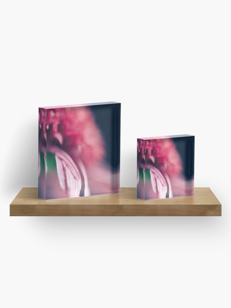 Alternate view of Flower Mystical Acrylic Block