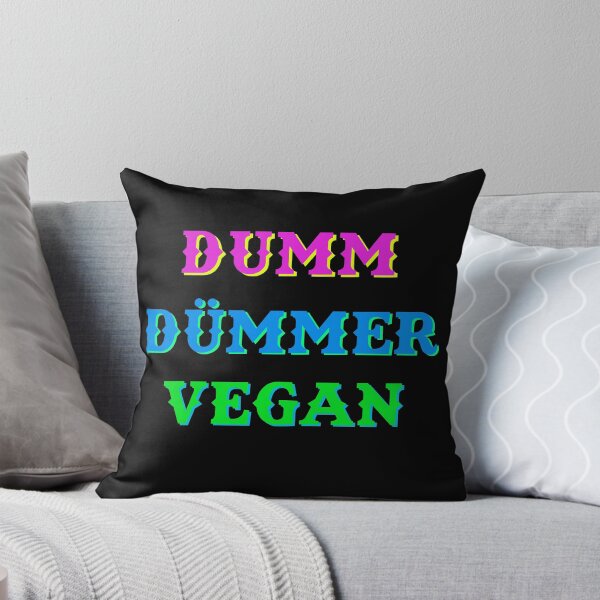 Item preview, Stupid Dumber Vegan Saying designed and sold by DELMEO.