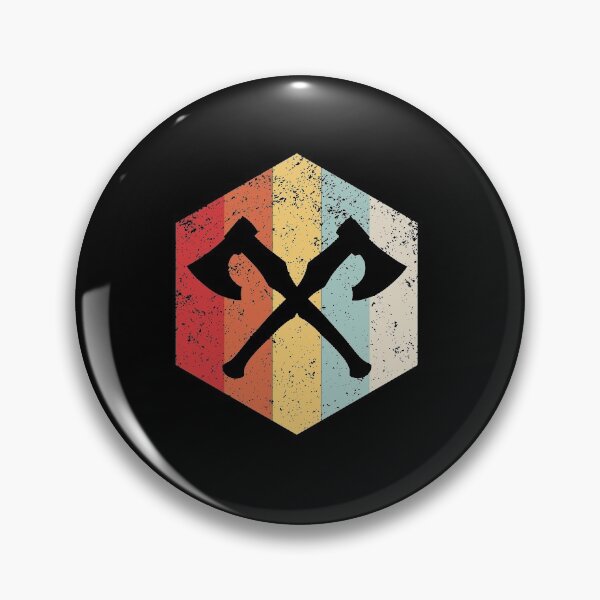 Item preview, Retro Axe Throwing Silhouette designed and sold by Whynot123.