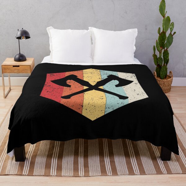 Item preview, Retro Axe Throwing Silhouette designed and sold by Whynot123.