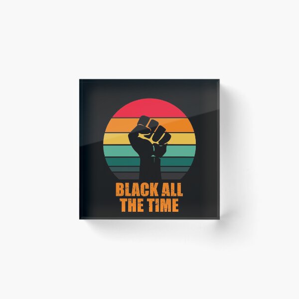 Item preview, Black All The Time designed and sold by aksh-store.