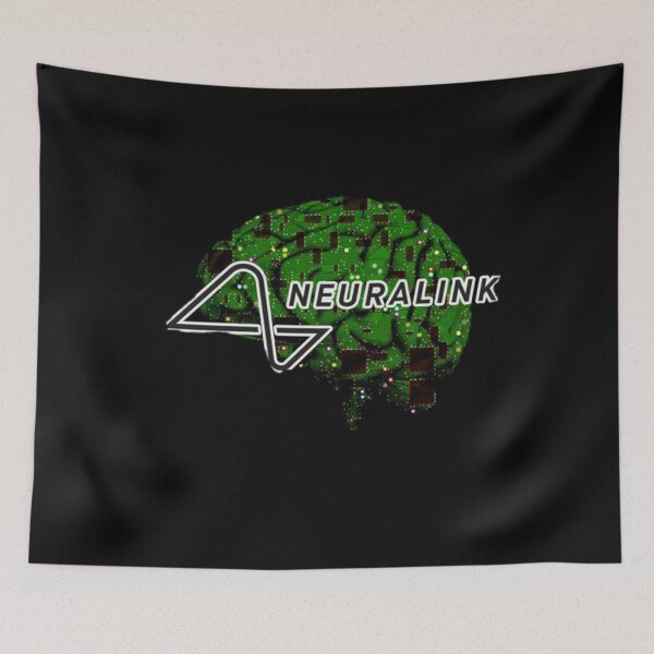 Item preview, Neuralink elon merchandise designed and sold by Sovik Goswami.