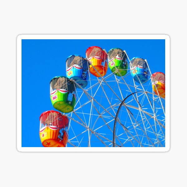 Ferris Wheel at the Ekka >> Sticker