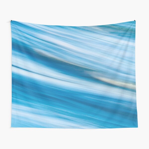 Abstract beauty of blue Tapestry