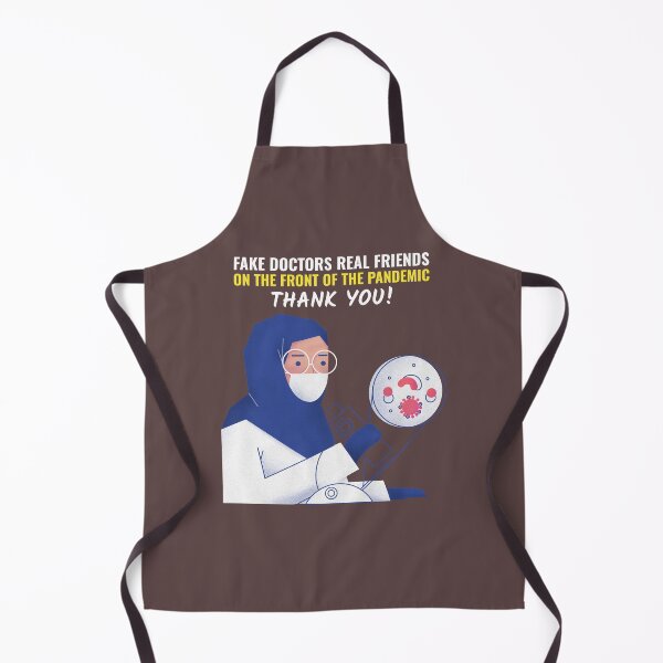 Item preview, Fake doctors real friends - Thank You Greetings designed and sold by youngdstag.