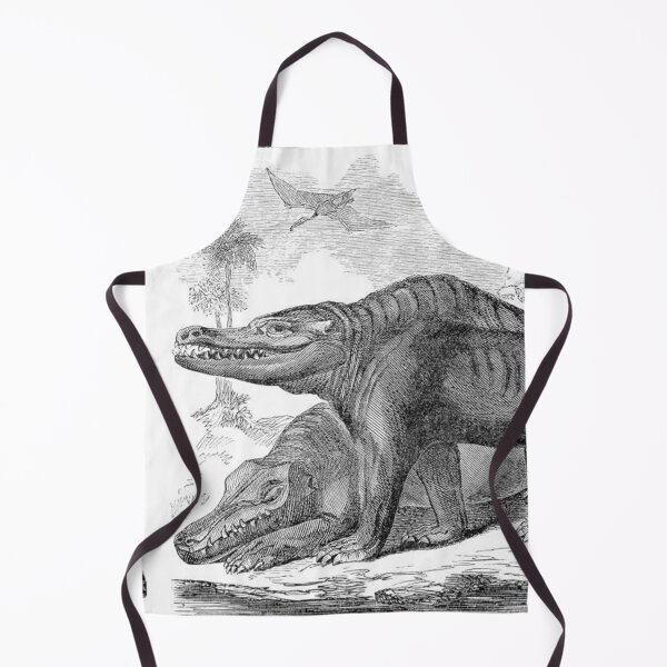 Item preview, megalosaurus dinosaur illustration designed and sold by Vintage Designs +.
