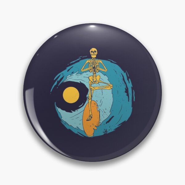 Item preview, Skeleton surfer, surfboard designed and sold by DerSenat.