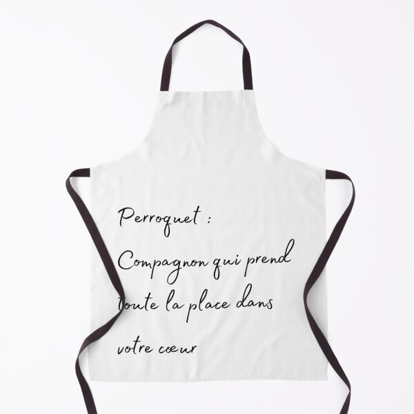 Item preview, Parrot take all the place in your hearth french quote designed and sold by L'Atelier Oranjade.