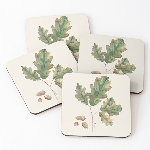 Item preview, Oak leaves and acorns designed and sold by Elbuenlimon.