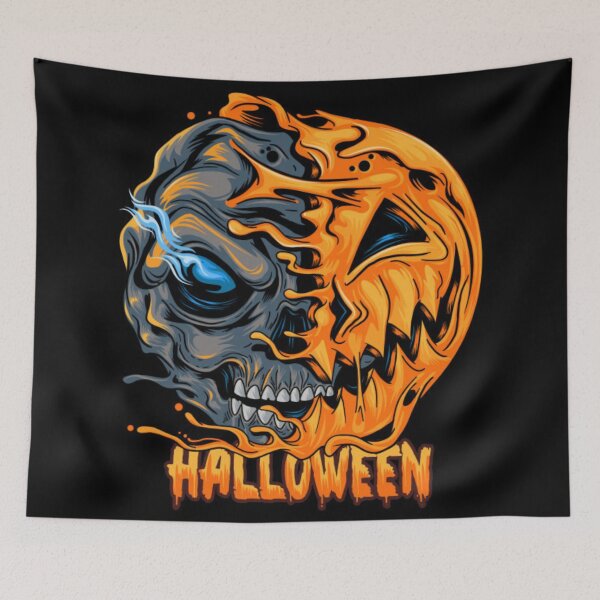 Item preview, Alien Halloween Pumpkin designed and sold by DopeTops.