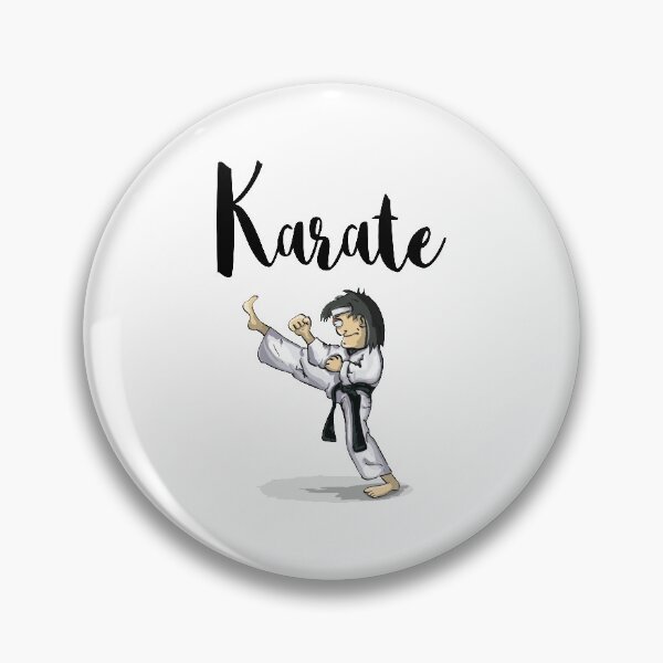 Artikelvorschau, Karate, mit Grafik der Person, die tritt entworfen und verkauft von 4AllTimes.