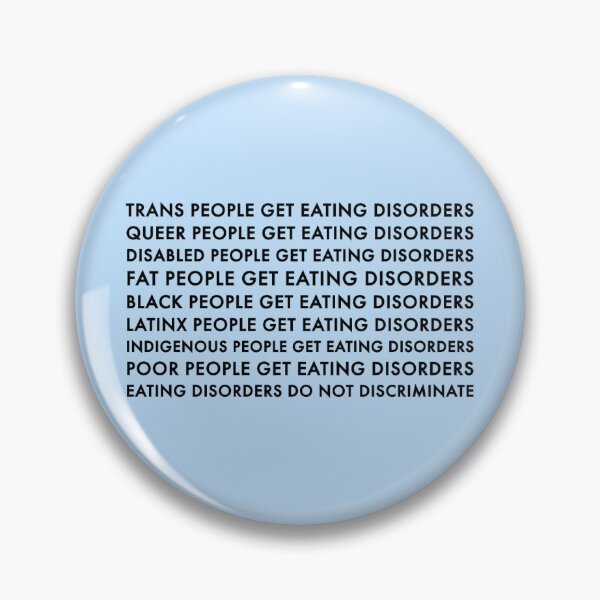 Eating Disorder Diversity Pin