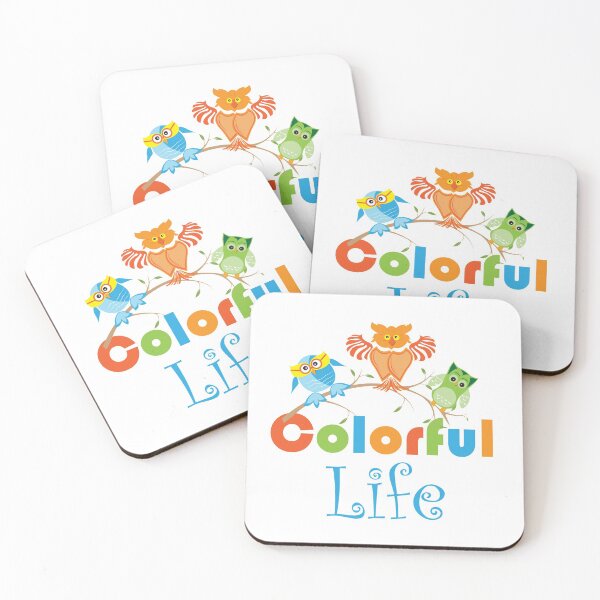 Item preview, colorful life - Owl art designed and sold by feel-free-store.