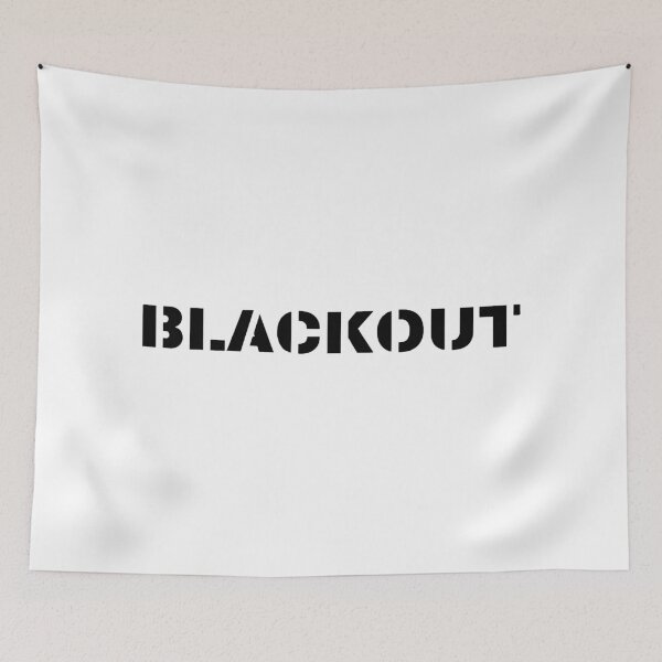 Artikelvorschau, Blackout-Weiß entworfen und verkauft von mayankg1100.