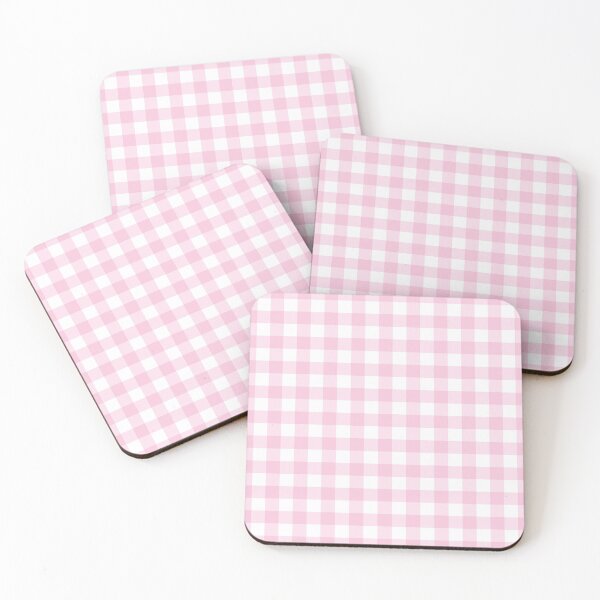 Item preview, Baby Pink Pastel Pink Gingham Pattern designed and sold by ennbe.