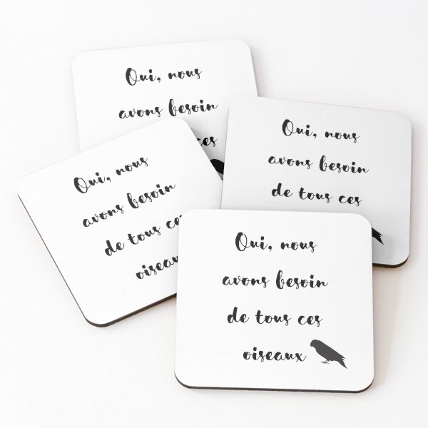 Item preview, yes we need all these parrot french quote designed and sold by L'Atelier Oranjade.