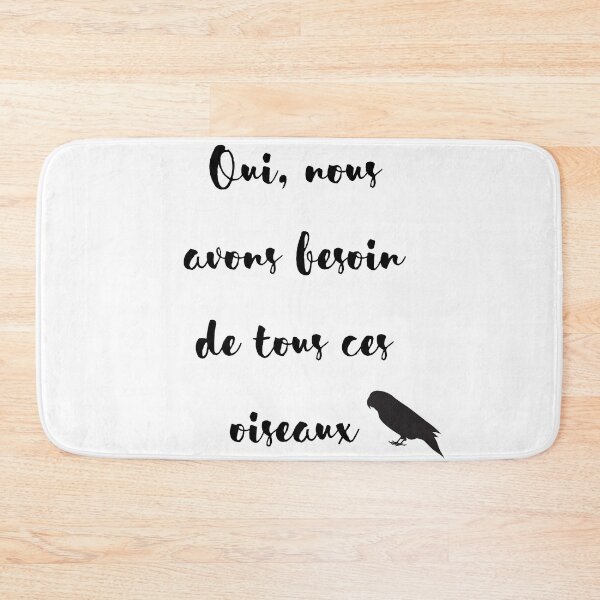 Item preview, yes we need all these parrot french quote designed and sold by L'Atelier Oranjade.
