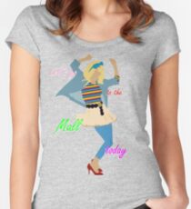Let's go to the Mall ! :D Women's Fitted Scoop T-Shirt