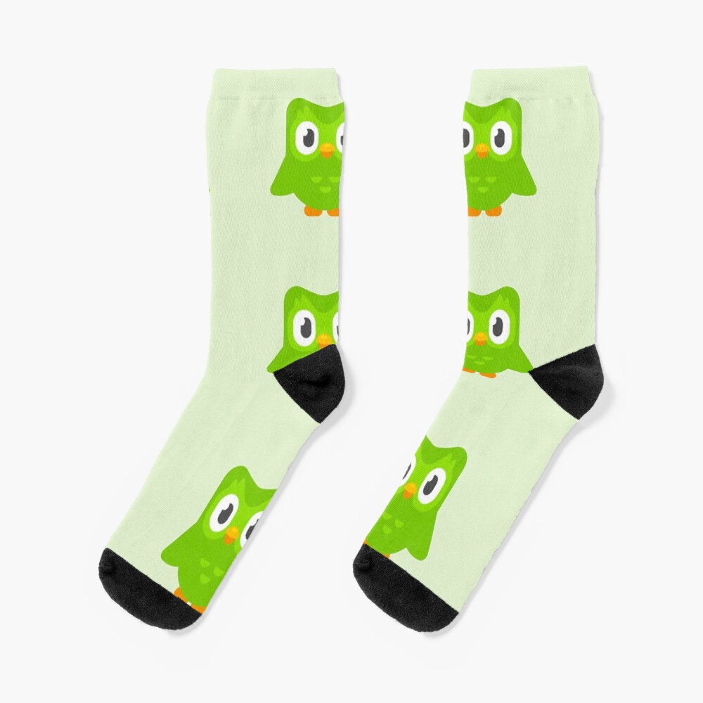 Duolingo bird Socks