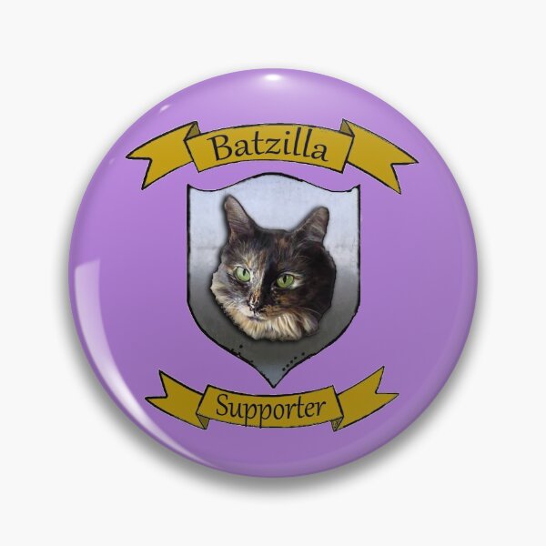 Item preview, Batzilla - Batzilla Supporter! (Scarlett  lavender) designed and sold by batzilla.