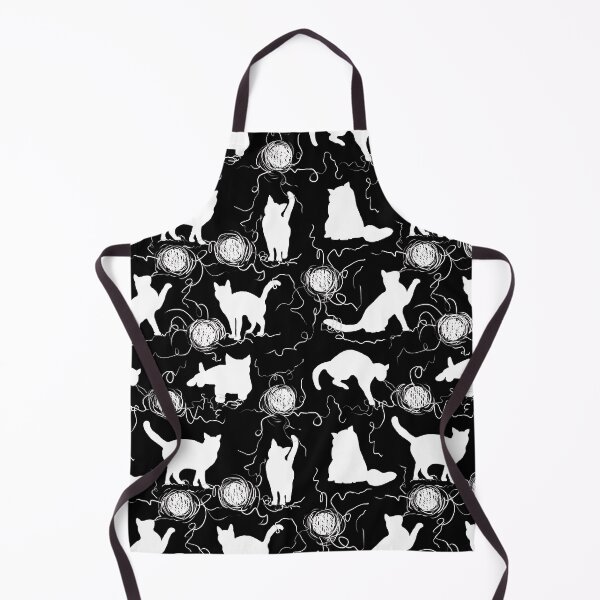 Item preview, white kittens pattern designed and sold by FVO-italydesign.