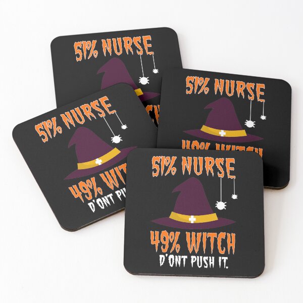 Item preview, 51% Nurse 49% Witch , Funny Halloween Costume , Nurse Halloween , Halloween Nurse  designed and sold by Gha20.