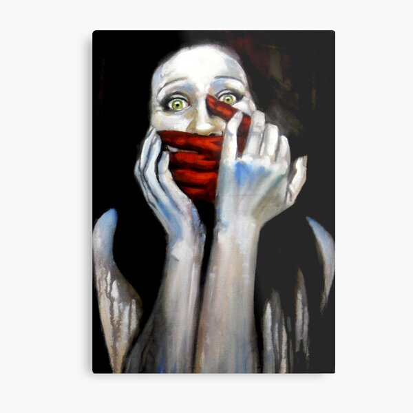 Hush Metal Print