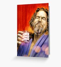 The Dude Abides Greeting Card