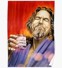 The Dude Abides Poster