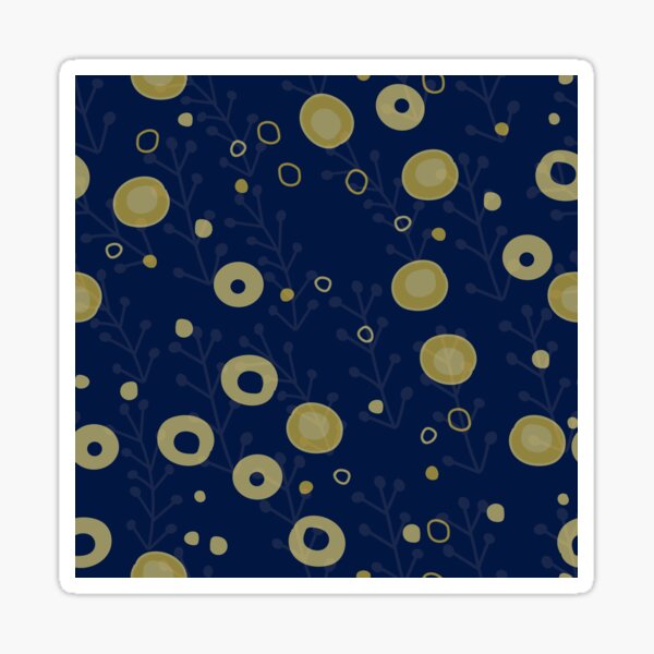 Autumn Lights in the Dark Sticker