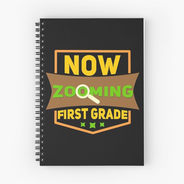 Item preview, Now Zooming First Grade - Plain Text And Zoom Icon designed and sold by leo121687.