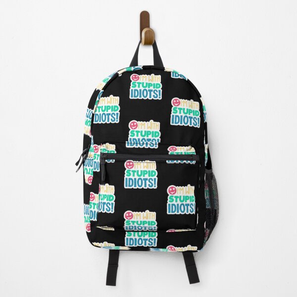 Item preview, i'm with Stupid Idiots, stupid, idiot, dumb, funny, humor, im with stupid designed and sold by KOURCHAL ART.